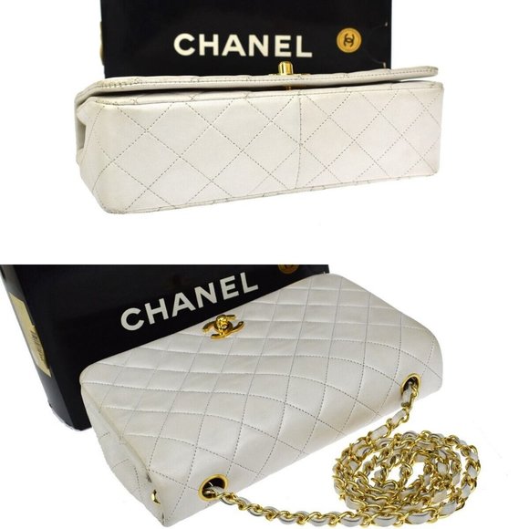 Authenticity Guarantee CHANEL CC Full Flap Matelasse 23 Chain Shoulder Bag Leath - Picture 7 of 11